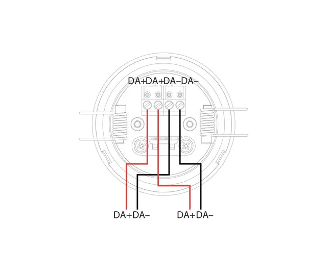 Digidim 321 Multisensor IP65 DALI Hvit 
