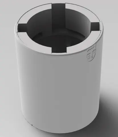 P&#229;veggskappe Digidim 32x Sensor Hvit Hvit, til Digidim 32X Sensorer