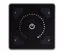 Illustris Panel Front 191PB Standard dimming plast, sort 