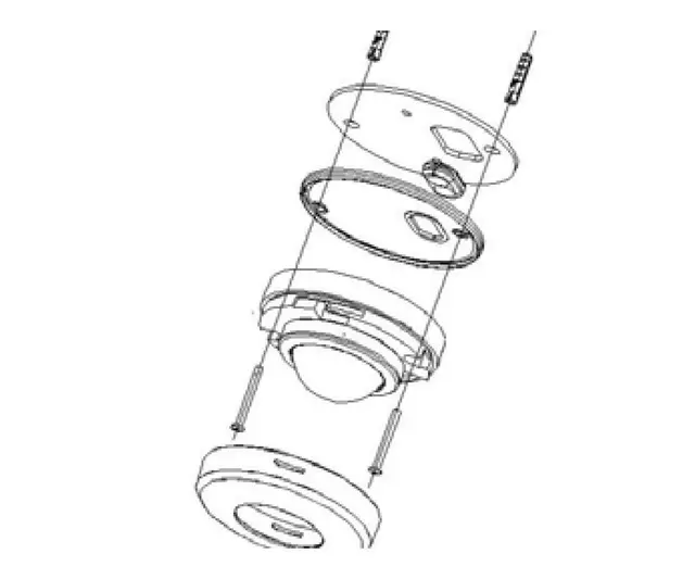 Standalone bevegelsesensor 230V Utenpåliggende/innfelt 