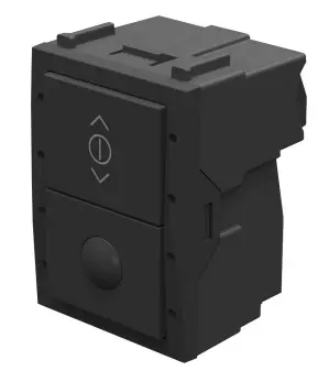 Digidim 318 Sensor Vegg Sort 