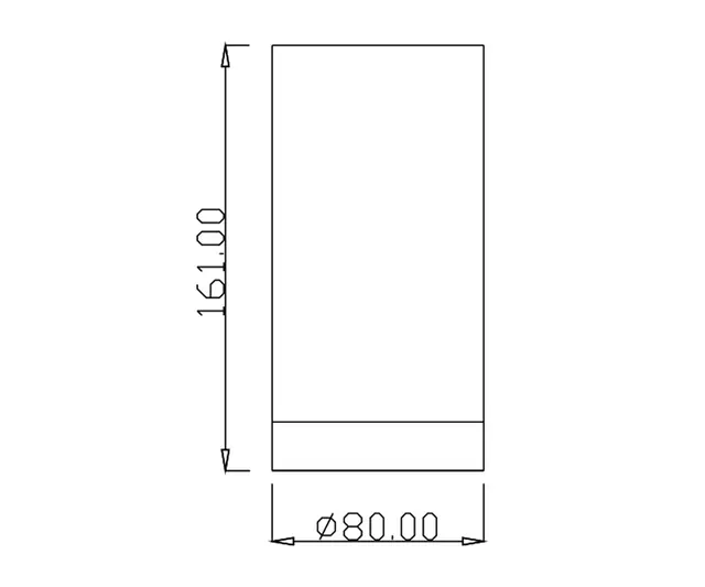 GEMINI 16W SORT 3000K IP65 