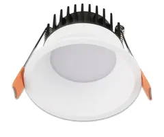 SLAB DOWNLIGHT 2700K M/DRIVER, HVIT