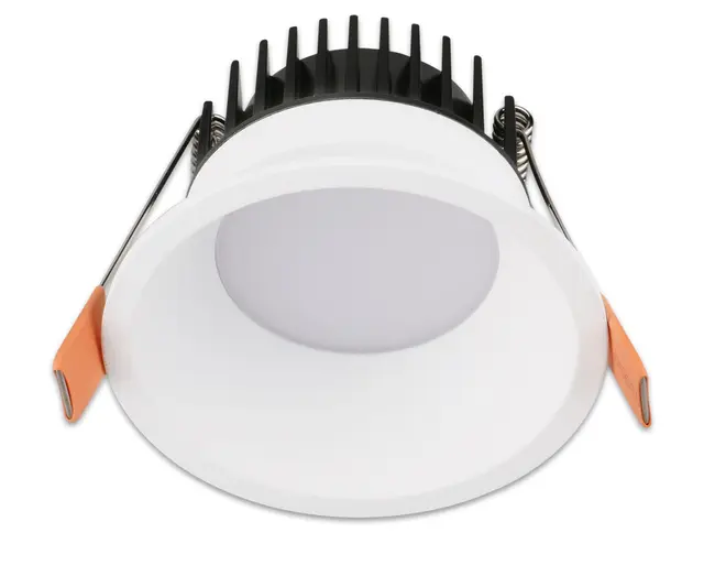 SLAB DOWNLIGHT 2700K M/DRIVER, HVIT 