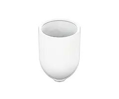 Stucc. Plastkopp &#216;1,5mm Hvit