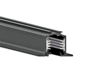 Onetrack Innfelt skinne DALI, Sort 4M