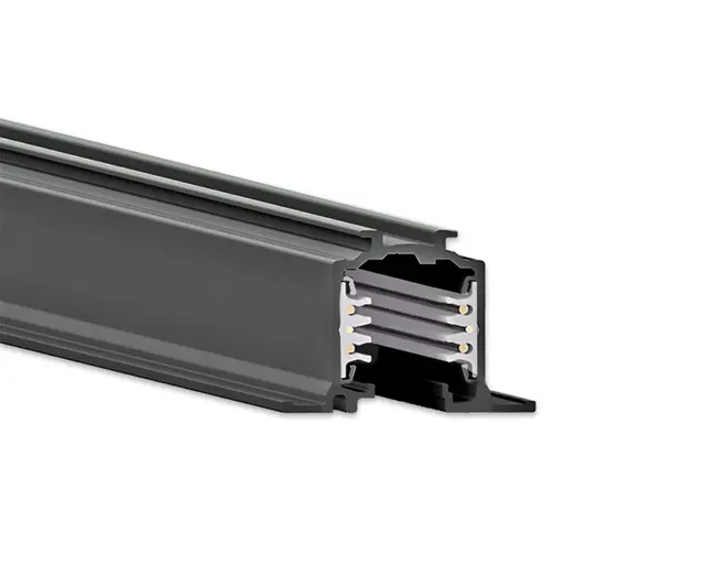 Onetrack Innfelt skinne DALI, Sort 1M 