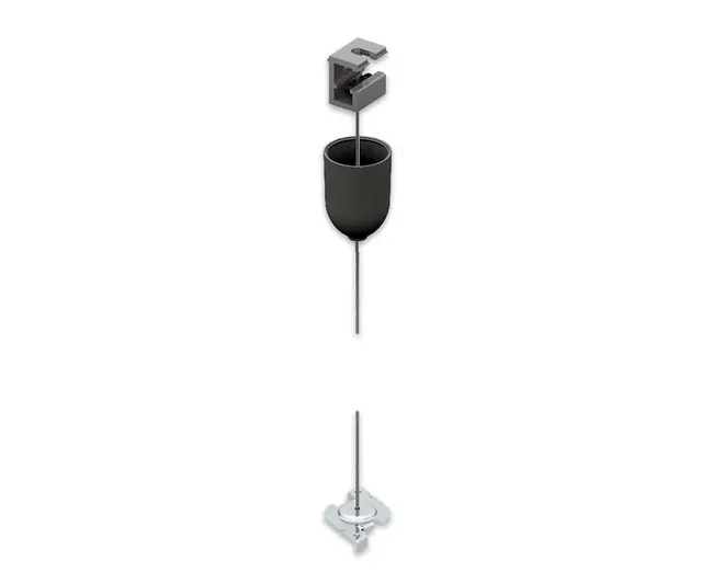 Onetrack Opphengskit 2 med 5m wire,Sort 