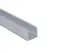 LED Neon F16 Festeklips 5cm Aluminium 5cm