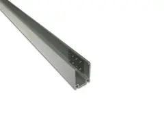 LED Neon F16 Alu. kanal 1m Innv.l&#229;s Aluminium 1m