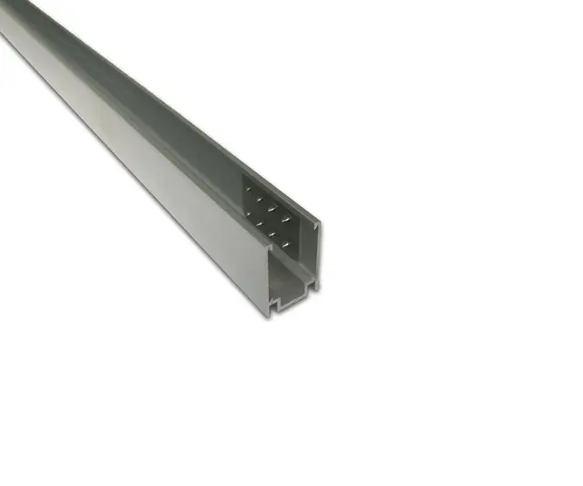 LED Neon F16 Alu. kanal 1m Innv.lås Aluminium 1m 