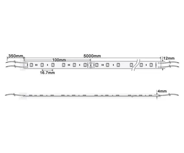 LED Flex 24V 5M 14,4W/m 3000K IP65 IP65 