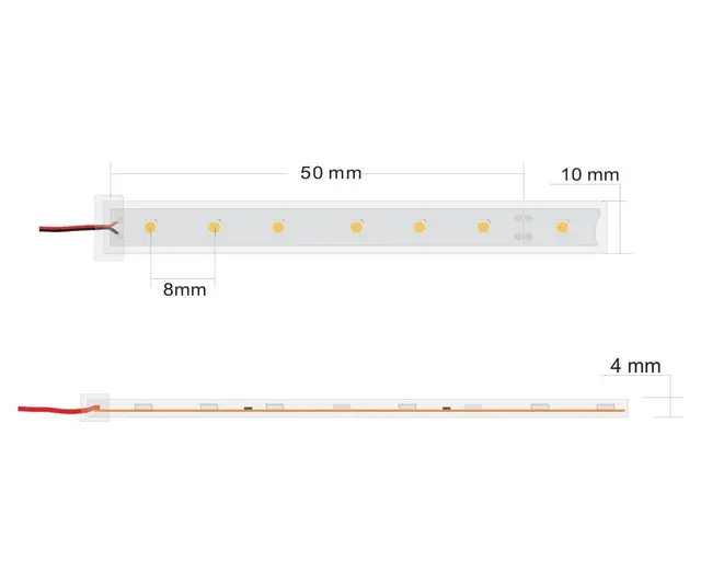 LED striper 9,6w/m IP20 / IP65 