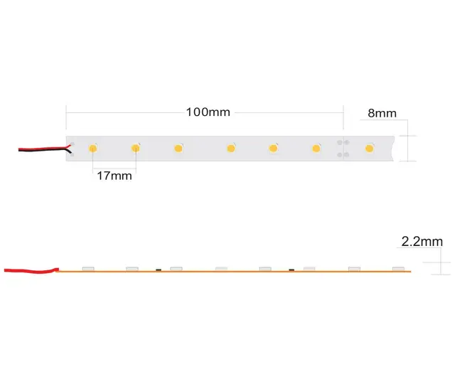 Led Striper 4,8w/m IP20 / IP65 