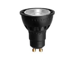 LED P&#230;re GU10 DimToWarm Svart 4,5W