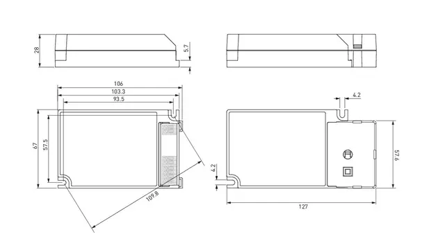 LED Driver LC1x30w-E-CC 