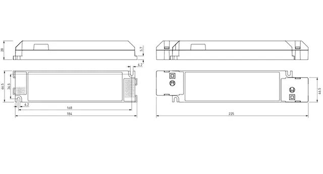 LED Driver Helvar LL1x40w-E-CC 