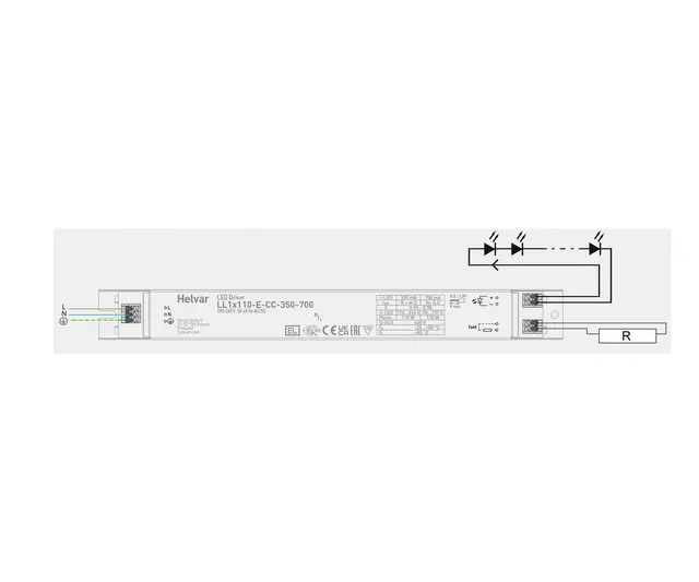 LED Driver LL1x110-E-CC-350-700 