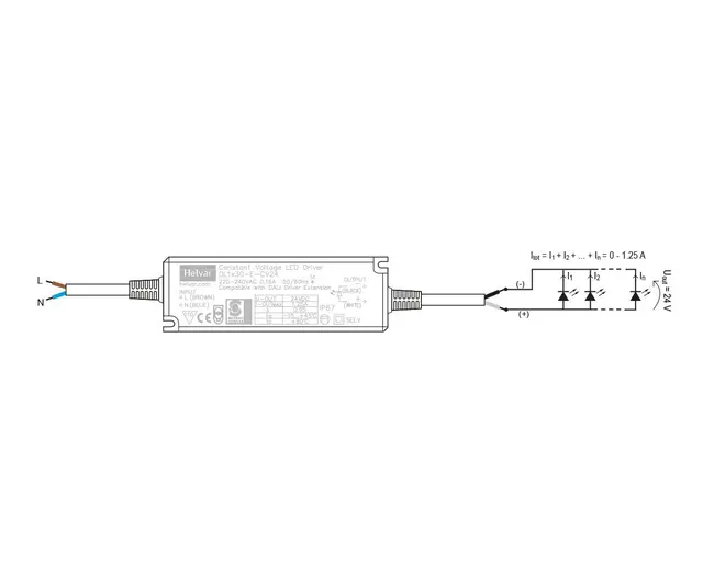 LED Driver 24V 30W IP67 OL1x30-E-CV24 