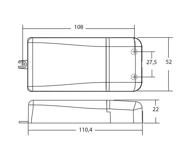 LED Driver Mini MD 350mA 18W 