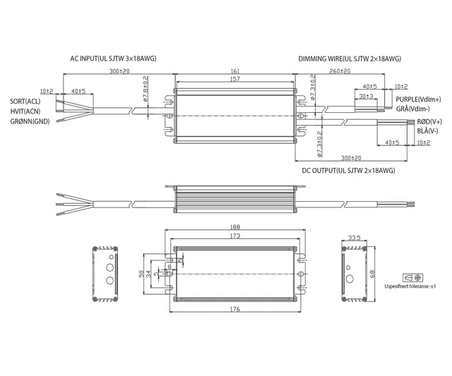 LED Driver 24V 150W DALI IP67 