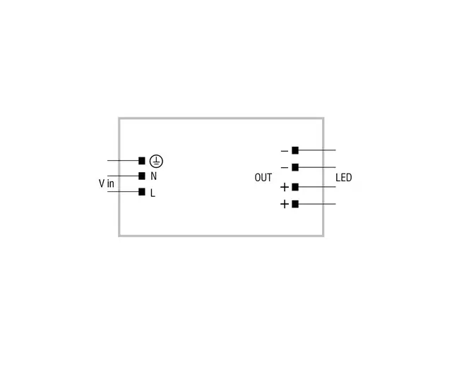 LED Driver 50W 24V  VST 