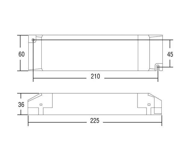 LED Driver 50W 24V  VST 