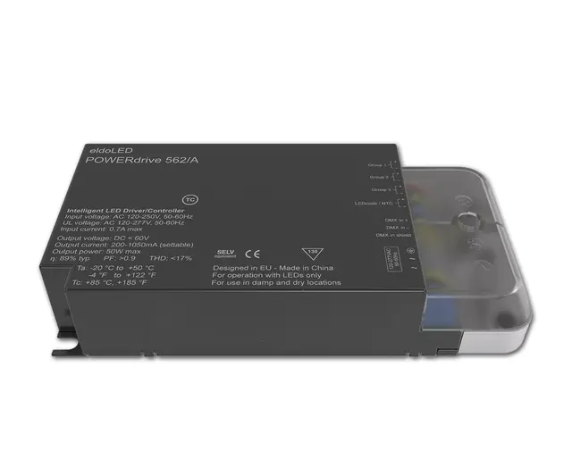Power Drive AC 50W DMX 4 kanaler 