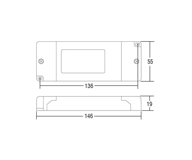 LED Driver 24V 20w DC EFU 