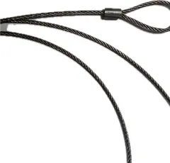 1m. Wire 1,5mm.med l&#248;kke