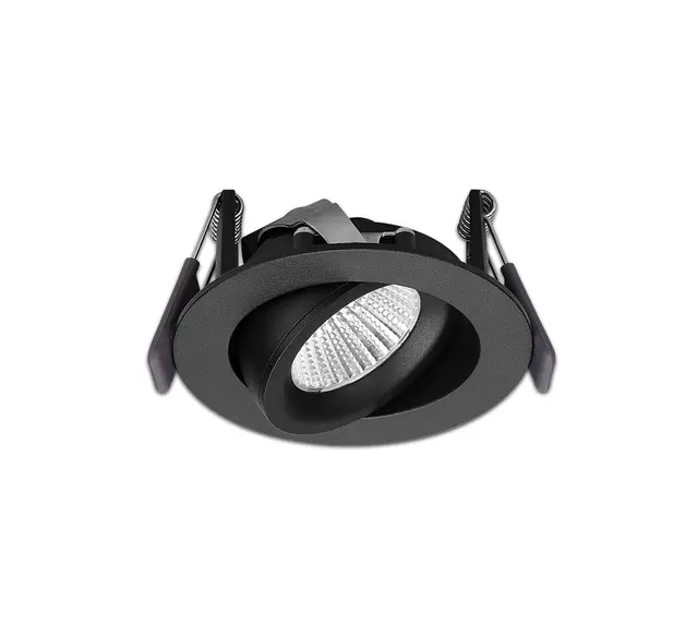 Gymbal DL 9W DimToWarm Svart u/Driver 