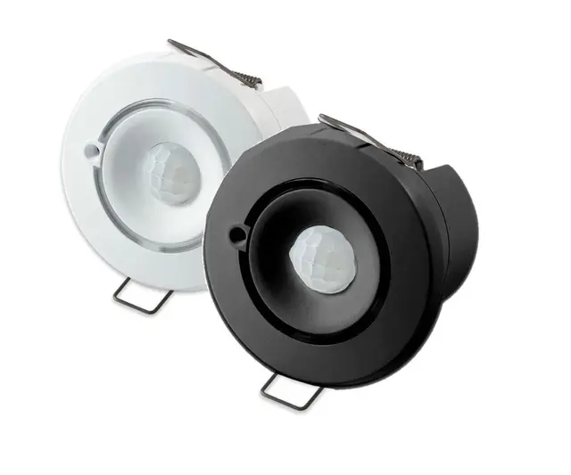 DIGIDIM 321 D2 Sensor Konstantlys/PIR Sort/Hvit, IP30/IP65 