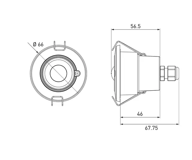 Digidim 322 Dali-2 Sensor Sort High Bay Sensor 