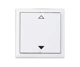 Digidim 183W, EnOcean Panel Singel 2 Opp/ned, Hvit
