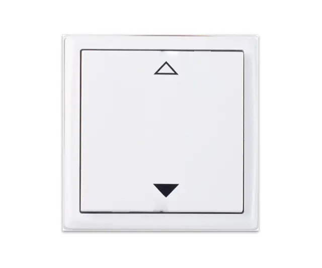 Digidim 183W, EnOcean Panel Singel 2 Opp/ned, Hvit 
