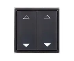 Digidim 184B, EnOcean Panel Dobbel Sort