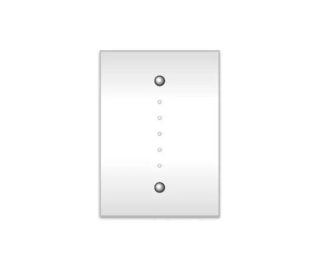 Digidim 170, IR-mottaker hvit u/ramme 