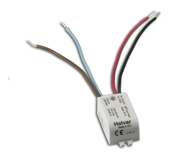 Illustris Power kit Standard dimming sort eller hvit plast 