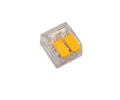 2 veis koblingsklemme 2,5mm2. Pakke 50 stk.