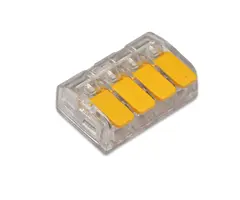 4 veis koblingsklemme 2,5mm2 Pakke 50 stk.