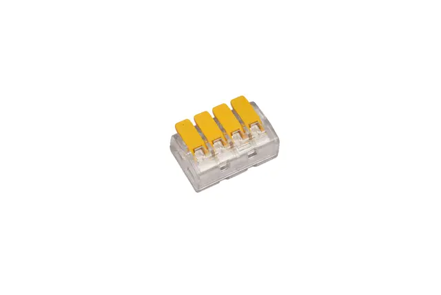 4 veis koblingsklemme 2,5mm2 Pakke 50 stk. 