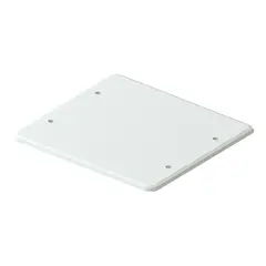 Vegglokk polarhvit 2x2x71mm boks M3