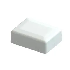 Koblingsboks IP20 hvit 100x75x35 Snapplokk. Strekkavlaster og klemmer