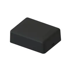 Koblingsboks IP20 sort 100x75x35 Snapplokk. Strekkavlaster og klemmer