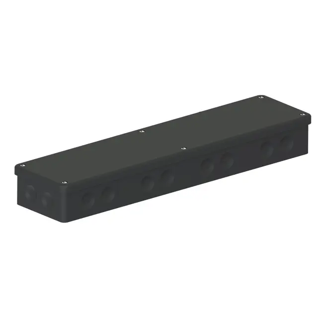 Koblingsboks IP65 sort 360x88x47 