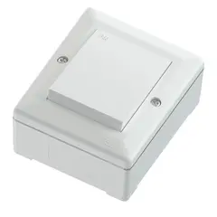 Bryter IP55 16A/1 polarhvit 1 pol