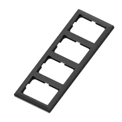 Euro Classic 4 x 1,5 ramme sort