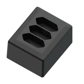 3-vei Euro stikk. p&#229;vegg 6A+/j sort