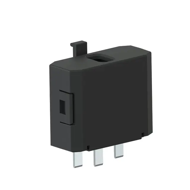 DCL støpsel 6A/250V sort 