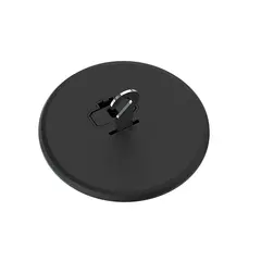 DCL m/st&#248;psel og krok. Innfelt sort 6A 83mm M4